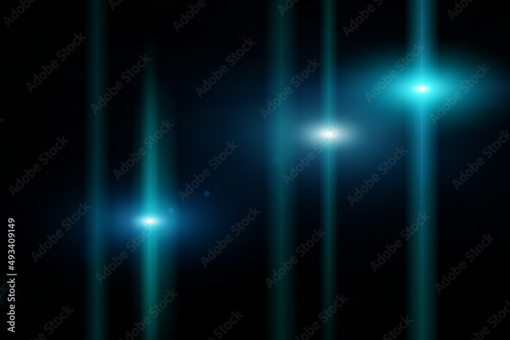 Abstract sun burst, digital flare, iridescent glare over black background. Abstract sun burst, digital flare, iridescent glare over black background.