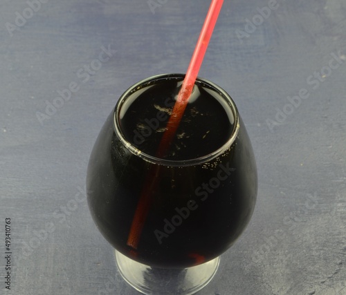glass of red wine
