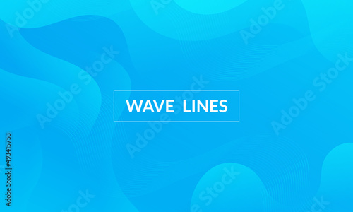 Abstract Colorful liquid background. Modern background design. gradient color. Blue Dynamic Waves. Fluid shapes composition. Fit for website, banners, wallpapers, brochure, posters