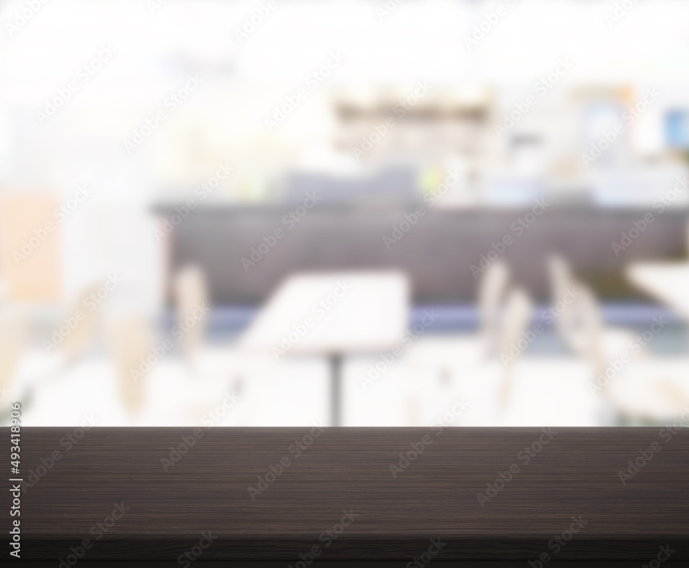 Table Top And Blur Restaurant Of Background Table Top And Blur Restaurant Of Background