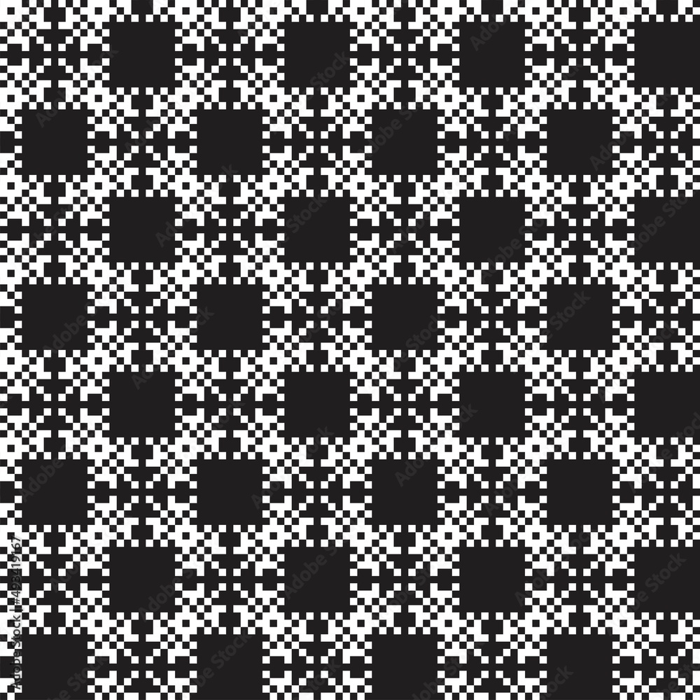 Snowflakes Fair Isle Seamless Pattern Design Snowflakes Fair Isle Seamless Pattern Design