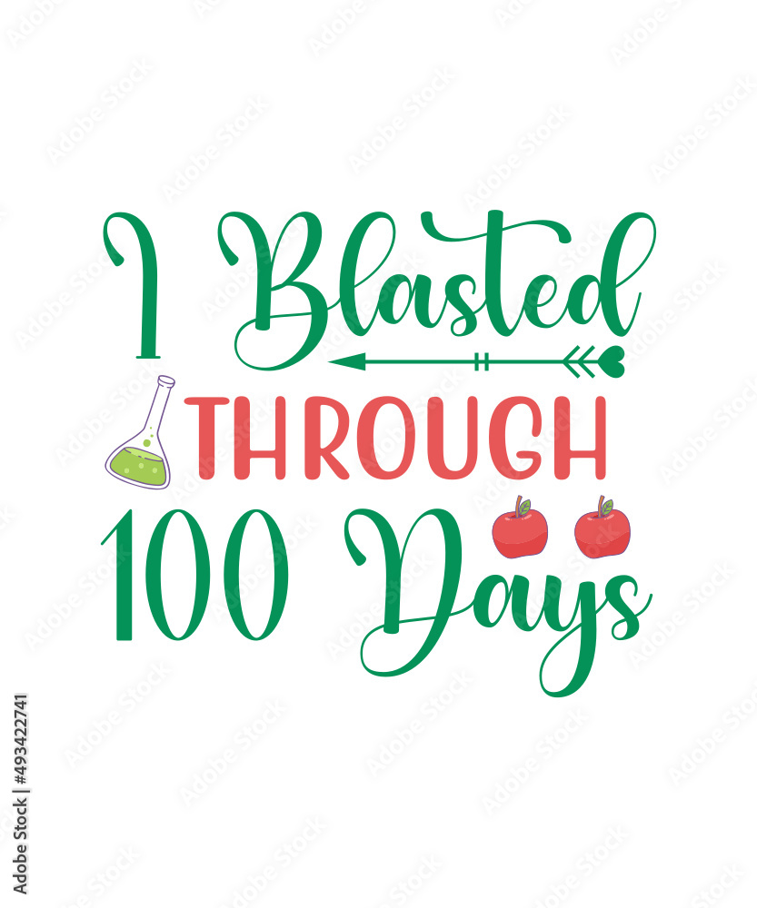 100 days of school Svg Design 100 days of school Svg Design