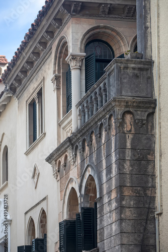 Old building facade