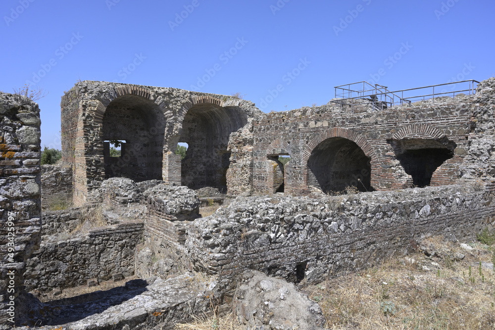 Roman ruins of Sao Cucufate roman, Bath, Vila de Frades, Vidigueira, Alentejo, Portugal