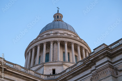 The Pantheon monument in Paris France