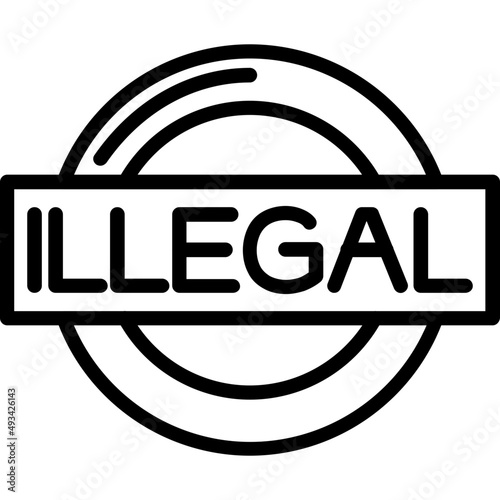 Illegal Icon