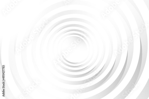 Abstract white and gray color, modern design background with geometric shape. Vector illustration. 