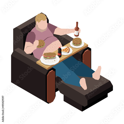 Gluttony At Home Composition