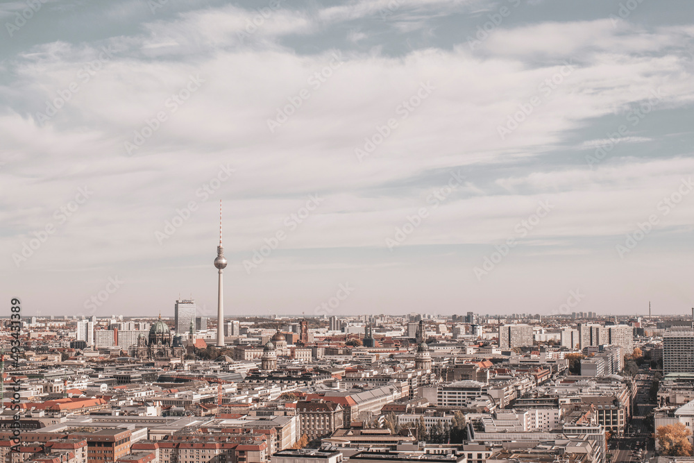 Berlin, Berlin Panoramapunkt, Stadt, Hauptstadt, Deutschland, Fernsehturm, TV Tower, Häuser