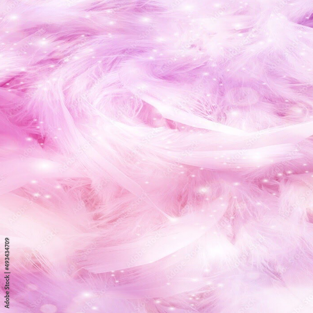 Fototapeta premium Digital Paper Pink Candy Glitter Background