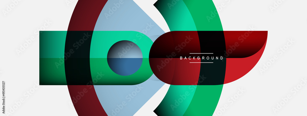 Trendy shapes, color minimal design composition, lines and shadows for wallpaper banner background or landing page Trendy shapes, color minimal design composition, lines and shadows for wallpaper banner background or landing page