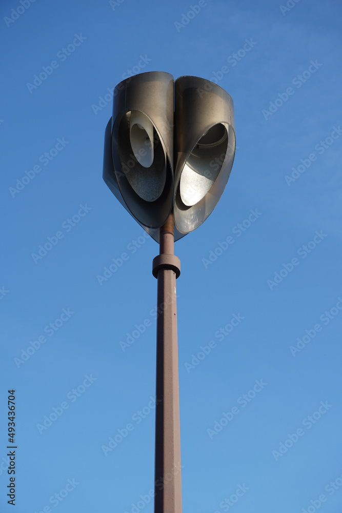 urban street lighting. daytime photography. urban street lighting. daytime photography.