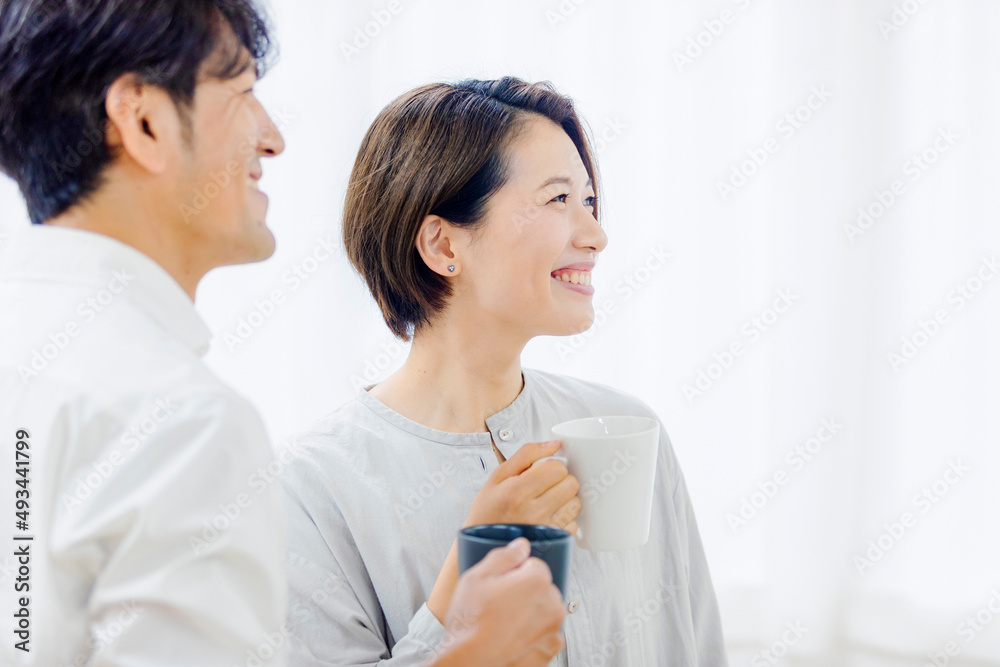 夫婦のポートレート