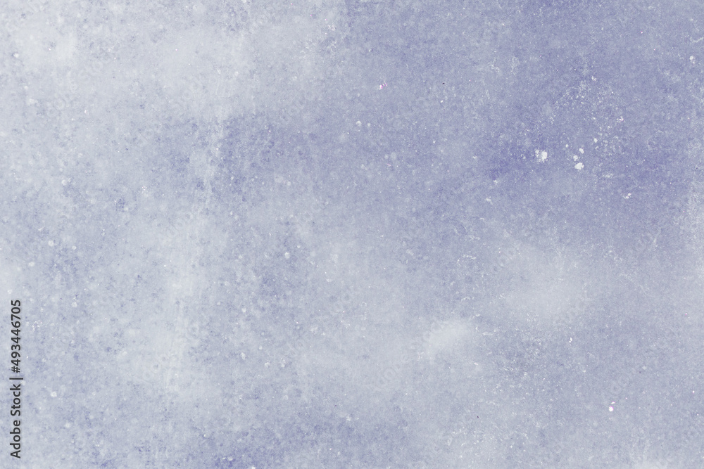 Obraz premium Ice hockey closeup. Blue-purple color of ice on the rink