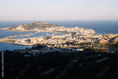 View of the city of Ceuta