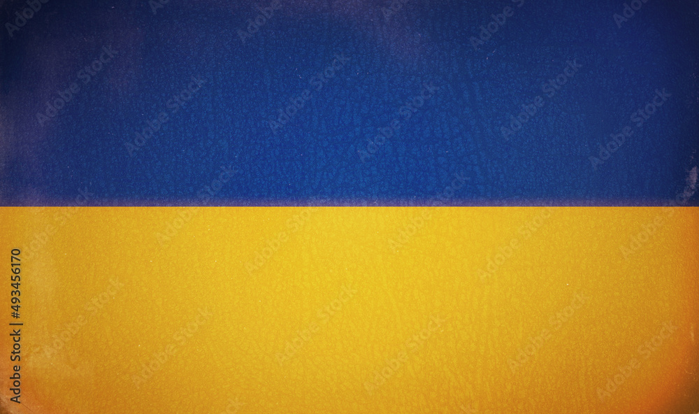 Flag of Ukraine. Symbol, poster, banner of the national flag. Copy space for text Flag of Ukraine. Symbol, poster, banner of the national flag. Copy space for text
