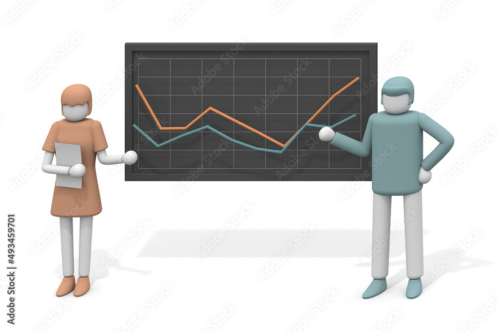 Start a meeting in-house. Grasp the business situation with a line graph. Report the sales situation. Start a meeting in-house. Grasp the business situation with a line graph. Report the sales situation.