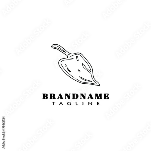 habanero chili peppers logo template icon vector illustration