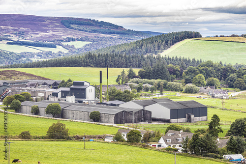 Glenlivet Distillery near Tomintoul, Moray, Scotland UK. photo