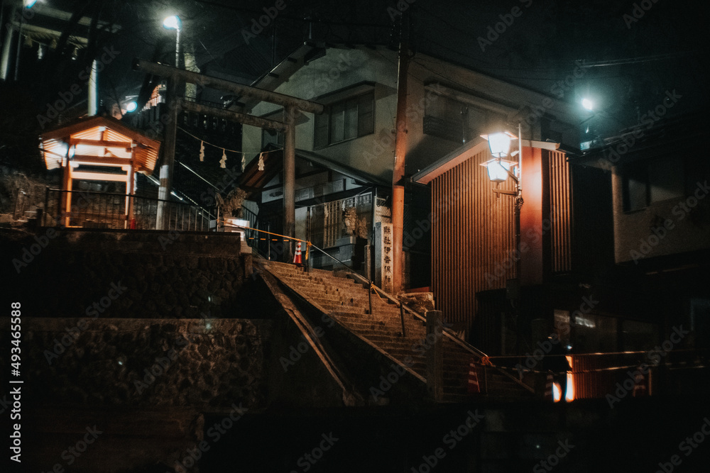 Naklejka premium 伊香保