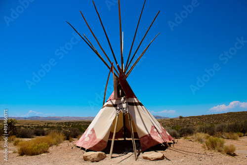 tent in the mountains