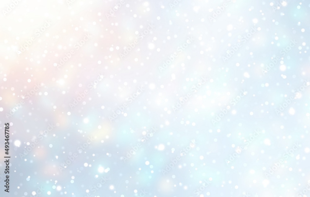 Winter sky light blue snowfall background. Blur texture. Winter sky light blue snowfall background. Blur texture.