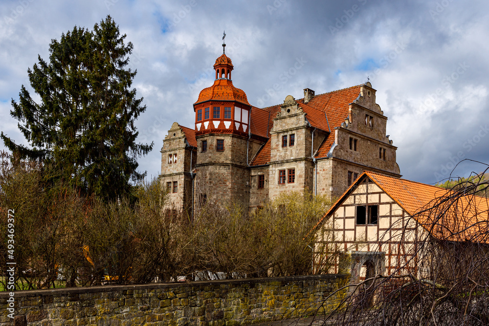 The Renaissance Castle of Nesselröden in Hesse