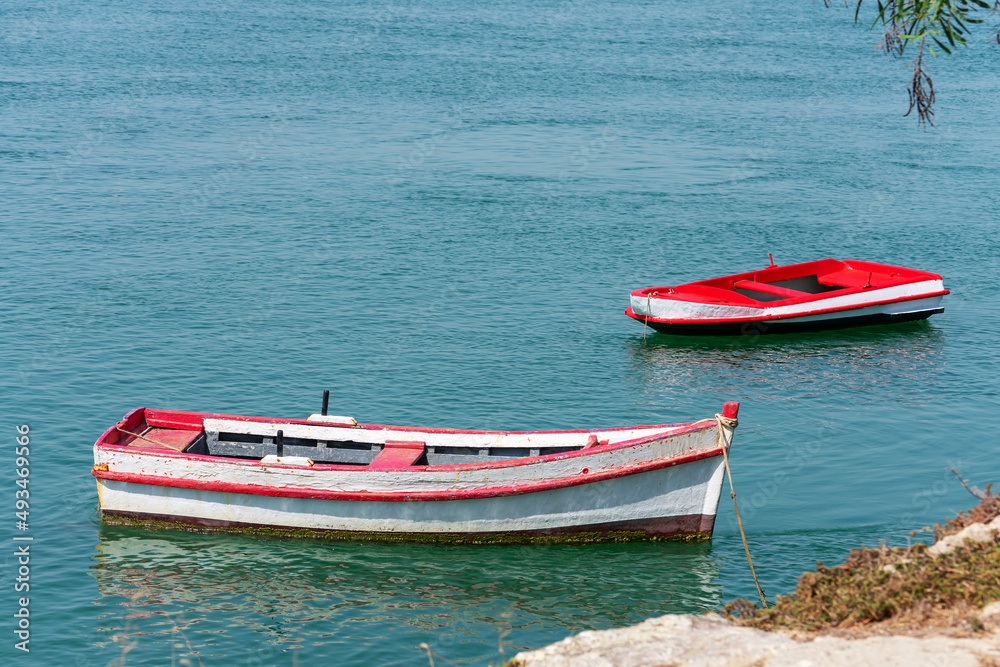 Fishing boats on the Cachucha beach in Puerto Real, Cadiz. Andalusia, Spain. Europe.
Fishing boats on the Cachucha beach in Puerto Real, Cadiz. Andalusia, Spain. Europe.