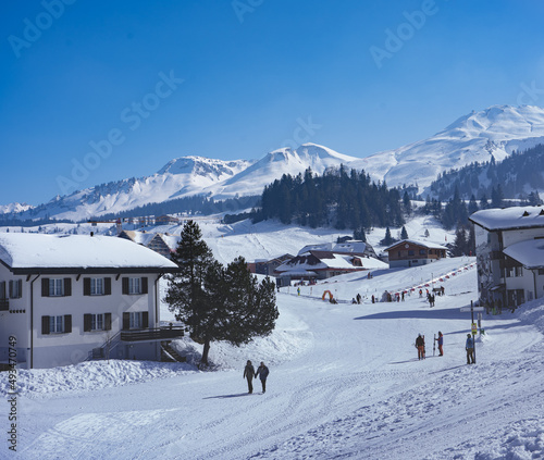 Stoos is a car-free leisure, sports and vacation resort with a fully comprehensive infrastructure and extremely varied offers for winter sports enthusiasts of all kinds. Schwyz, Muotatal, Morschach. photo