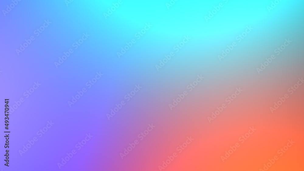 Bright light multi-colored background. Background for design. Cover for neon design. Orange violet blue. 3D renderer.
