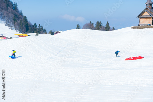 Stoos is a car-free leisure, sports and vacation resort with a fully comprehensive infrastructure and extremely varied offers for winter sports enthusiasts of all kinds. Schwyz, Muotatal, Morschach. photo