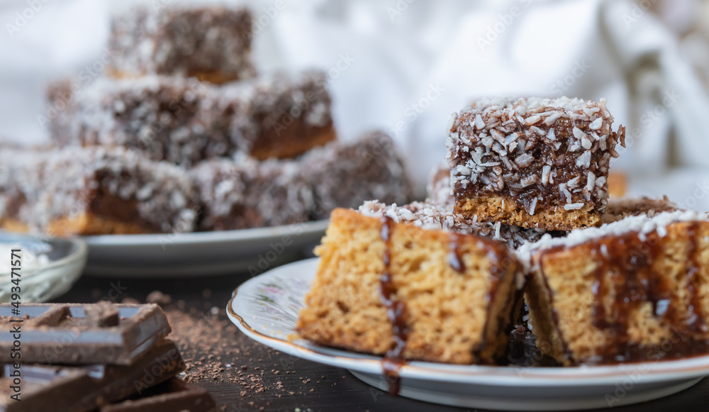 Lamington (traditional Hungarian version) Lamington (traditional Hungarian version)