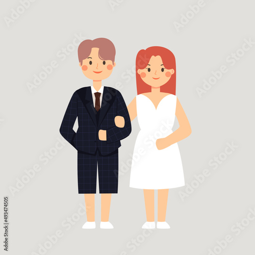 bride and groom