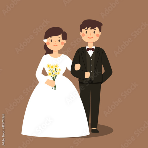 bride and groom