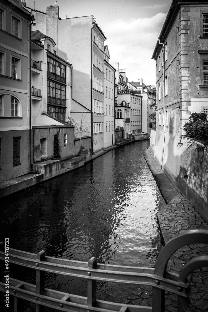 Fototapeta premium Certovka river in Prague