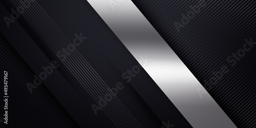 Gradient black and gray background with lines