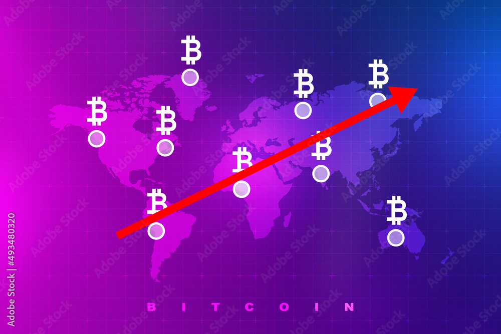 Obraz premium 2d rendering Stock market online business concept. business Graph 