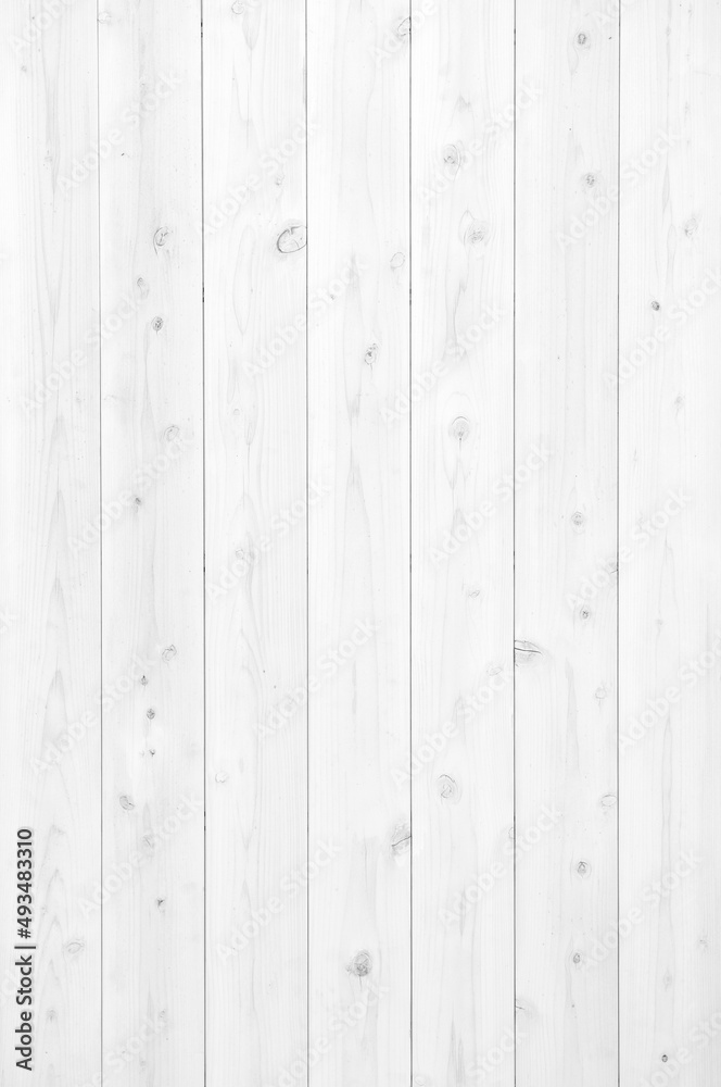 Fototapeta premium 白い木目の背景素材。