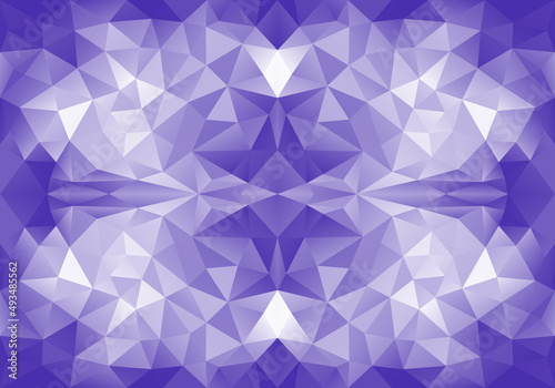 Very peri low poly seamless vector pattern photo