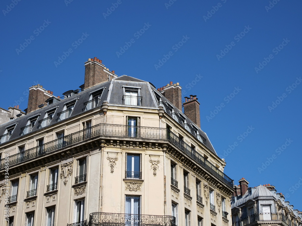 Immeuble parisien, façade 