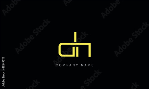 DH, HD, DH, Letters Logo Monogram