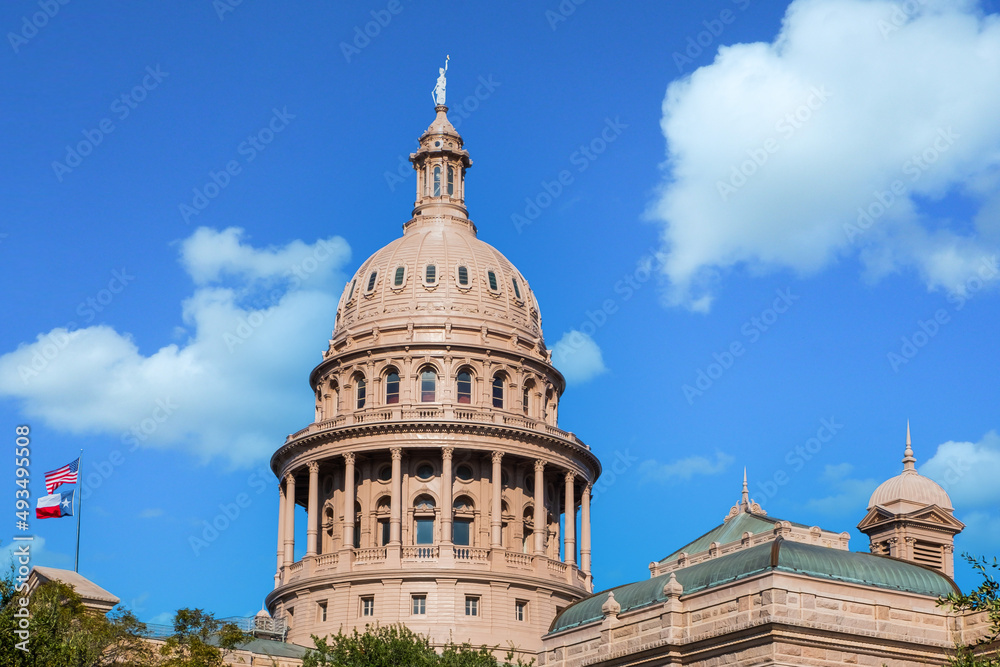 Obraz premium Texas State Capitol Building in Austin, TX, USA,2018 November,