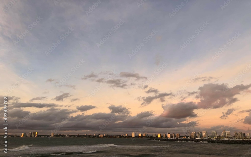 Punta del Este al atardecer