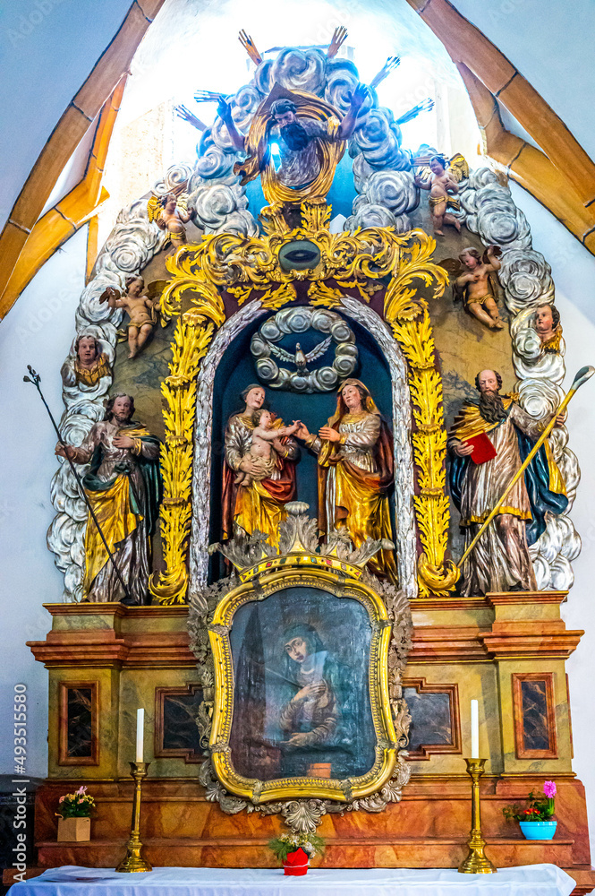 Fototapeta premium In der Kirche