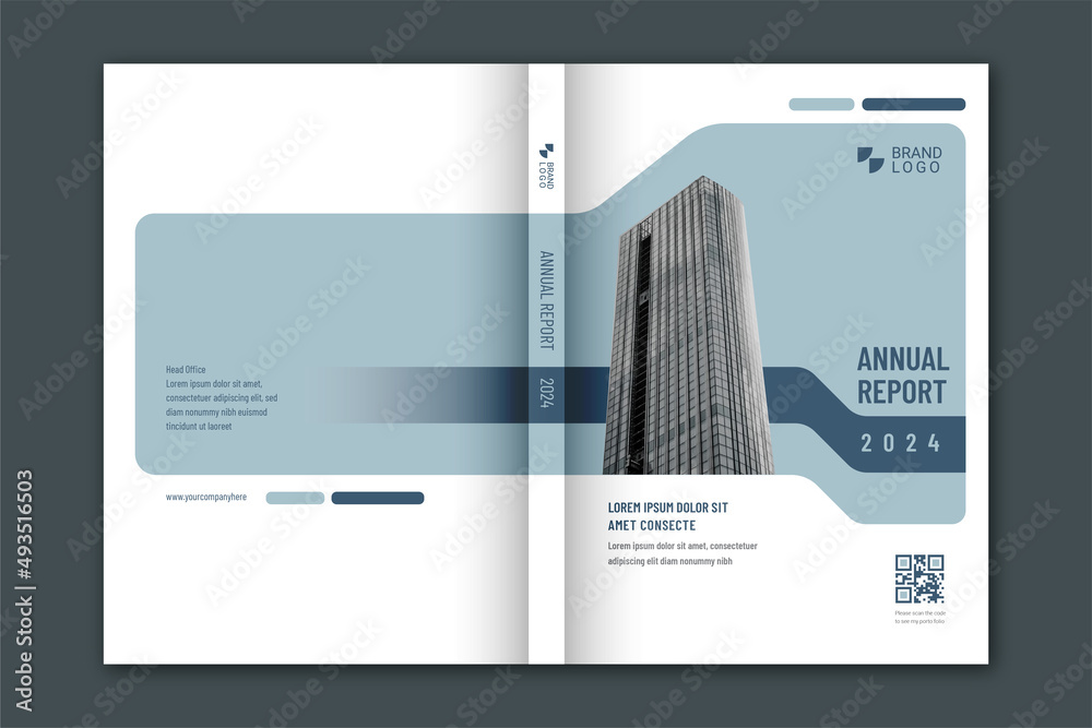 Multipurpose modern cover Annual report brochure flyer business corporate design template