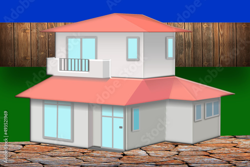 Eine Villa
