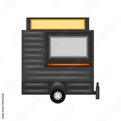 food truck flat icon