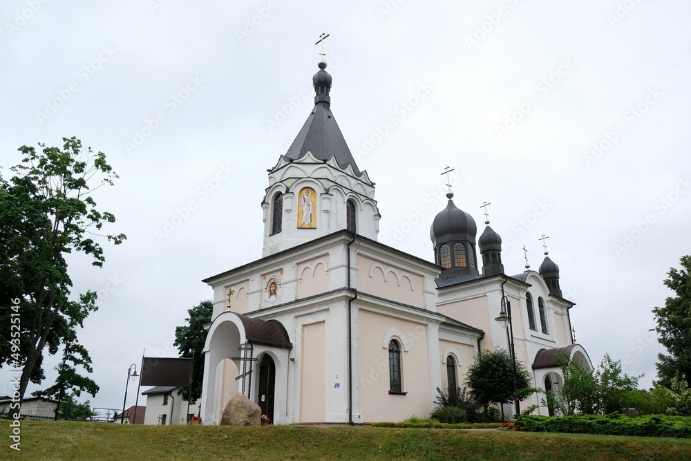 Historic Orthodox church in Siemiatycze, Podlasie, Poland.