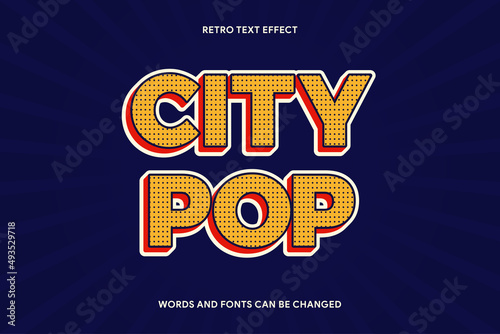 modern stylish text effect