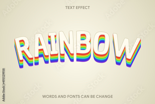 modern stylish text effect
